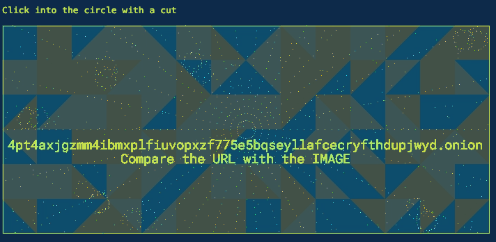 Archetyp Market’s anti-phishing banner