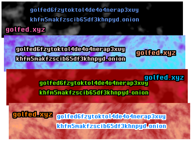 Varying banner examples